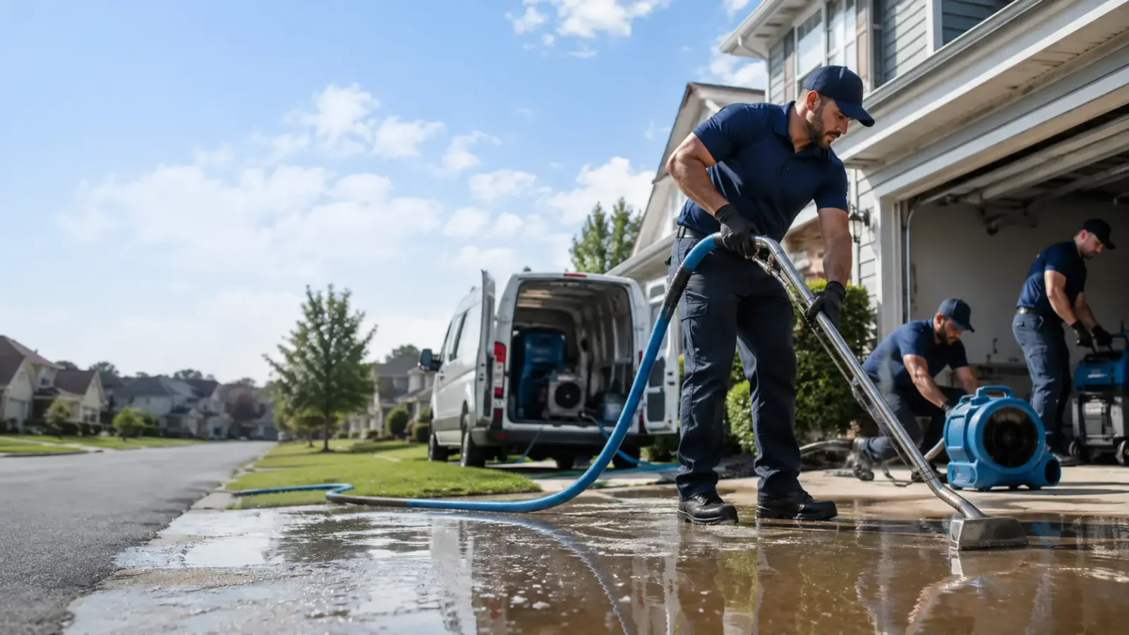 Flood Damage Restoration in Raymond, OH